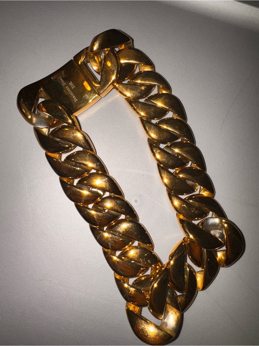 Chunky Gold colored Link - Picture 5 of 5